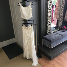 Load image into Gallery viewer, 2 Piece Wedding Dress w/ Bustle
